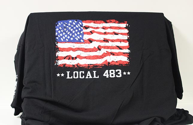 Black Shirt - USA Logo